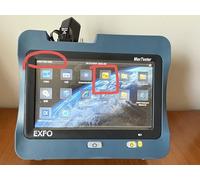 EXFO OTDR MAX-730D-SM8 + opción VPM2X que incluye módulo OTDR + función IOLM + medidor de potencia + VFL, 1310/1550 nm, prueba en vivo de 1625 nm 39/38/39 dB SC/APC conector adaptador