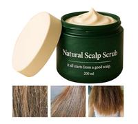 Exfoliante Capilar, Exfoliante Natural para Cuero Cabelludo, Champú Para Gimnasio Casa Ducha Playa Natación Viaje