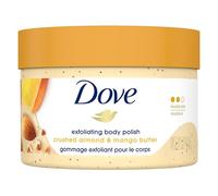 Dove Exfoliante exfoliante corporal de almendra y manteca de mango, 310 ml
