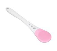 Exfoliante Corporal Eléctrico, Cepillo de Baño Impermeable de Silicona Suave sin Cuerda de Largo para el Hogar (Rosa)