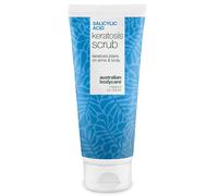 Exfoliante corporal para queratosis pilaris, piel de fresa y pelos enquistados - peeling químico (AHA/BHA) y físico con ácido salicílico, ácido glicólico, alantoína y glicerina para piel seca y áspera