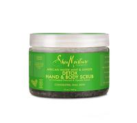 Exfoliante corporal y desintoxicante SheaMoisture African Wild Water Mint, 355 ml (paquete de 1)