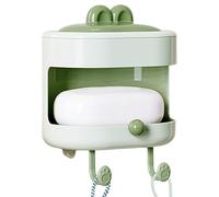 Exfoliante de baño para el cuerpo - Espaciamiento corporal de ducha | LOOFAH CHILEDSING CON soporte para jabón y gancho | Exfoliante corporal exfoliante | diseño de lavado de usuario para la rutina de