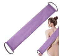 Exfoliante de baño para el cuerpo, toalla de lavado de espalda | Toalla de baño espumante,Toalla para frotar el barro trasero Paño de limpieza corporal de espuma para