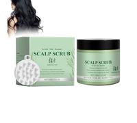 Exfoliante de cuero cabelludo de romero, 100 g exfoliante del cuero cabelludo cuidado del cabello con cepillo de masaje exfoliante cuero cabelludo exfoliante natural Scrub Tratamiento capilar para