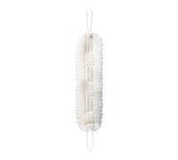 Exfoliante de espalda para la ducha, depurador de la espalda de baño - 2 en 1 bocanada de ducha,Puff de matorrales con manijas de cuerda, esponja de limpiador de secado rápido para la extracción de la