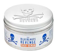 Exfoliante facial para hombres - lavado facial diario exfoliante profundo con piedras de oliva naturales y jengibre por The Bluebeards Revenge (100 ml)