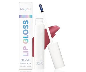 Exfoliante Lip Stain, Peel Off Lip Stain, Peel Off Lipstick Peel Off Lipstick Stain con acabado mate, cambio de color, brillo de labios duradero, resistente al agua, maquillaje de labios plump, regalo