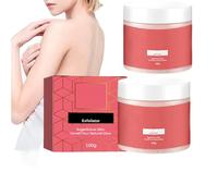 Exfoliante luminoso,exfoliante facial de azúcar,exfoliante de azúcar,exfolia suavemente y humectante Rejuvenece la piel Exfoliante de limpieza profunda (2 Pcs)
