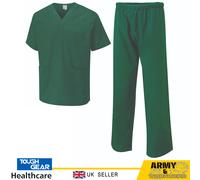 Exfoliante Médico Uniforme Cuello en Pico. Superior & Pantalón Mujer Hombre