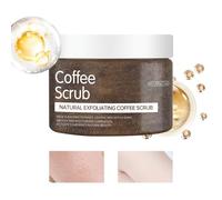 Exfoliante Natural Con Sal | Exfoliante Corporal Con Sal Del Mar Muerto | Frote Exfolian Rico En Minerales Con Aceites Naturales | Crema Hidratante Iluminadora Para El Cuerpo Para La Zona Del