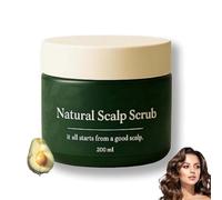 Exfoliante Natural para el Cuero Cabelludo: exfoliación nutritiva, limpieza profunda, fórmula suave, alivia la picazón y la caspa, hidrata y aporta confort, apto para todo tipo de cabello.