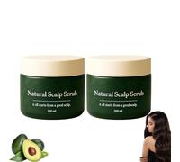 Exfoliante Natural para el Cuero Cabelludo: Limpieza Profunda, Hidratante y Nutritiva. Exfolia, Elimina la Caspa y los Desechos para Todo Tipo de Cabello.