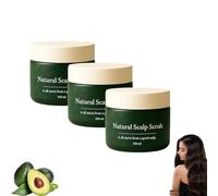 Exfoliante Natural para el Cuero Cabelludo: Limpieza Profunda, Nutrición, Hidratación y Comodidad. Alivia la Sequedad en Todo Tipo de Cabello.