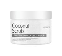 Exfoliante para pies y cuerpo con colágeno y exfoliante para reafirmar la celulitis y la piel a través del exfoliante corporal, exfoliante, limpieza profunda, champú de coco de café contra hongos