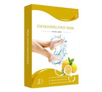 Exfoliante Pies, 2 Pares Pies Hidratante Exfoliante, Eliminador Piel Muerta Callos para Mujeres Hombres Uso Noche Viaje Rutina Diaria