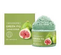 Exfoliante Suave de Azúcar, 120 g/4,23 oz - Cereza, Mora e Higo Verde, apto para todo tipo de piel, con una fórmula hidratante que contiene aceite de coco y manteca de karité.