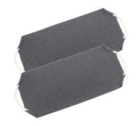 Exfoliante Trasero Purificante - 2 Piezas Toalla Exfoliante, Exfoliante De Ducha Extensible | Paño De Lavado De Cuerpo Limpia Profundo Con Asas Duaal, Exfoliante Baño Reutilizable Pe