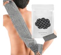Exfoliating Antibacterial Shower Towel,Exfoliating Shower Towel for Travel Exfoliating Duschtuch,47" Body Scrub DuschSchwamm Froben Waschtuch für Männer Frauen