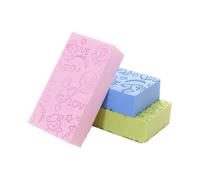 Exfoliating Bath Body Shower Sponge- Scrub Exfoliator Dead Skin Remover 3 Pcs3 Colors