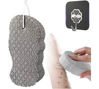 Exfoliating Body Scrubber Sponge,Super Soft Exfoliating Bath Sponge for Your Children (Gray)