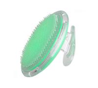 Exfoliating brush to prevent razor bumps and eliminate facial irritation from shaving