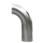 Exhaust Elbow Pipe Stainless Steel - Heavy Duty Mandrel Bend Tube, Smooth Welded 90 Degree Elbow Fitting High Strength Resistant Build | Versatile Plumbing and Structural Use Perfect