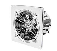 Exhaust Fan 6''7''8 '' Booster extractor de humos Extintor Tubo de la ventilación del ventilador for el baño WC Cocina pared de la ventana de acero inoxidable ventilador de ventilación Vent Fan/Exhaus