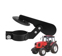 Exhaust Flapper for Tractor | Waterproof Carbon Steel Rain Flap - Black Wear-Resistant Cover, User friendly Weather Prevents & Moisture