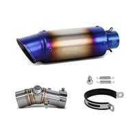 Exhaust Muffler For Kawasaki ER6F ER-6N/6F 2006-2023 Motorcycle Slip On Line Exhausts Pipe Kit Sport Motorbike Project Tube(Style K)