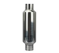 Exhaust Muffler, High-Efficiency Sound Reduction, Performance Resonator Silencer Pipe, Advanced Pressure Management, for Motorcycle, Truck, Lawnmower, Tractor, 12.01 inches