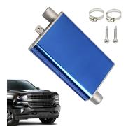 Exhaust Muffler, Noise Reduction Silencer, 43.09x87.01 inches, Stainless Steel Aluminum Alloy, Auto Air Heater Accessory for Trucks, Cars, RVs, and Automotive Heating Systems, Parking Heater