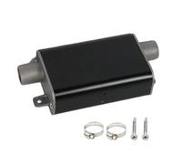 Exhaust Muffler, Stainless Steel Silencer, Noise Reduction Feature 2-5kw Heaters, Aluminum Alloy Accessory for Auto Air Heating, Parking, Truck, Vehicle, Rv, Garage, Engine Setup