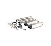 Exhaust Muffler with Mid Link Pipe System Slip-on For Honda For CBR1100XX For Blackbird 1996 To 2016 Escape,Functional