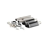 Exhaust Muffler with Mid Link Pipe System Slip-on For Honda For CBR1100XX For Blackbird 1996 To 2016 Escape,Functional