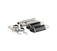 Exhaust Muffler with Mid Link Pipe System Slip-on For Honda For CBR1100XX For Blackbird 1996 To 2016 Escape,Functional