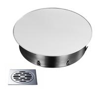 Exhaust Pipe Cover - Stove Pipe C0ver | Weatherproof Flat Stainless Steel Vent Covers | Sealed Exhaust Pipes Covers | Round Flue Cover Plate | Household Weatherproof Stainless Steel Vent C0ver For St