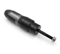 Exhaust Slider Motorcycle Accessories Falling Protection Compatible with Bajaj Dominar 250 400 Pulsar 200RS 150 220F 180F F250 N250 NS125, Black 1, KGGKAARWR-BLACK1(Grey 1)