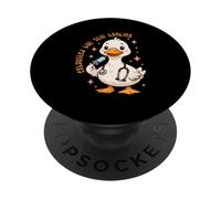 Exhausto Pero Sigue Tocando la bocina PopSockets PopGrip Adhesivo