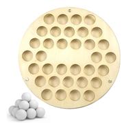 Exhibición de bola de golf de madera - Estante de 34 agujeros, panel de soporte de bola rústica | Farmhouse Wall Bar Unit, organizador de trofeo deportivo, soporte para escaparate montable
