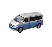 Exhibición de coches 1:32 para Volkswagen T6 Multivan modelo de coche fundido a presión MPV puerta se puede abrir, adecuado para colección de decoración o regalo (azul)