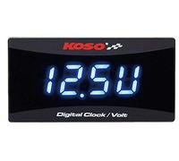 Exhibición de voltaje de batería y Reloj KOSO para todos 12 V Baterías de DC