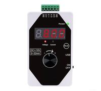Exhibición dual del calibrador del generador ±10V 0-22mA de la señal del voltaje para la prueba industrial del sensor y la validación del equipo del poder