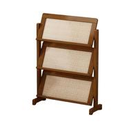 Exhibición Estantería de oficina, estante for periódicos, for el hogar, sala estar, sencilla, estrecha, pequeña, con almacenamiento multicapa Soporte(Medio)