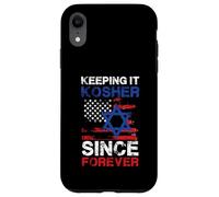 Exhibición patriótica de Keeping It Kosher Since Forever Carcasa para iPhone XR