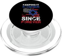 Exhibición patriótica de Keeping It Kosher Since Forever PopSockets PopGrip para MagSafe