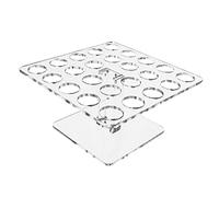 exhibición transparente acrílico, Soporte de exhibición for cupcakes, estante for azúcar, conos for cupcakes, estante for hornear for bodas, fiestas de cumpleaños, soporte for cono de helado acrílico