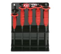 Exhibidor De 5 Caza Ejes Pulido, 6-8-10-12-14 Mm Kstools