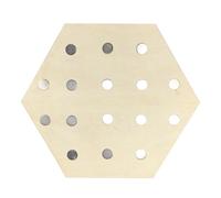 Exhibidor de pelota de golf | Indicador de pared para marcadores de pelotas de golf, soporte para marcadores de Flat o Stakes, supervisor de negocios para el negocio