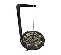 Exhibidor de péndulo de madera, soporte de almacenamiento de joyería de bruja, estante de exhibición de cristal para dormitorio, sala de estar, sala de yoga, sala de meditación, área de trabajo